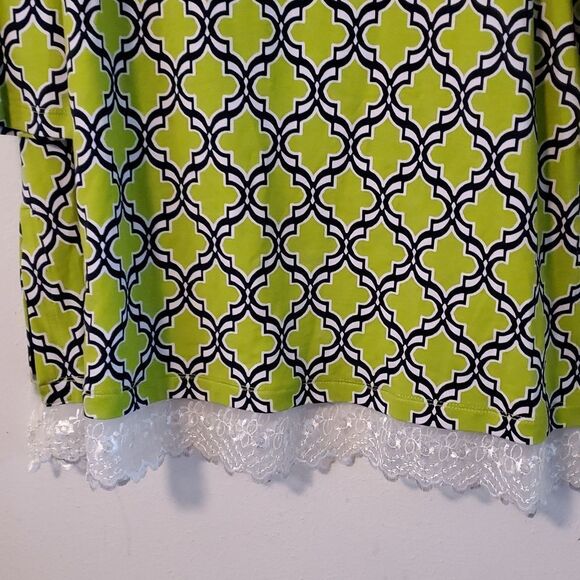 Susan GRAVER WEEKEND PRINTED TUNIC L - Picture 4 of 7